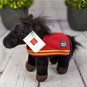 NWT Collectible Wells Fargo Plush Pony "Mike"
